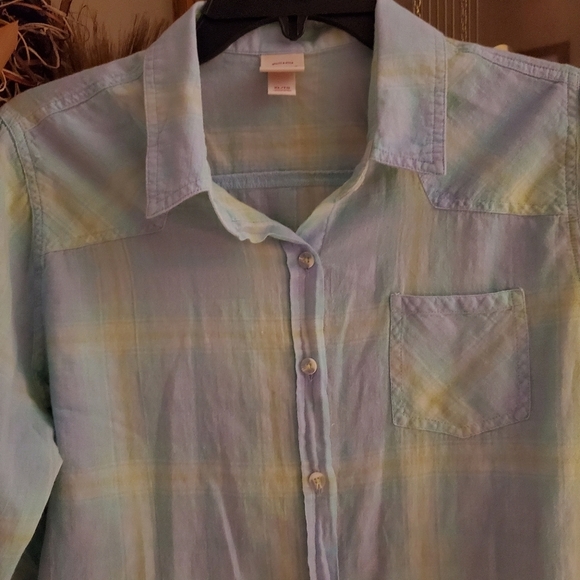 Mossimo Women's Light Multi-Colored Top - Picture 4 of 8